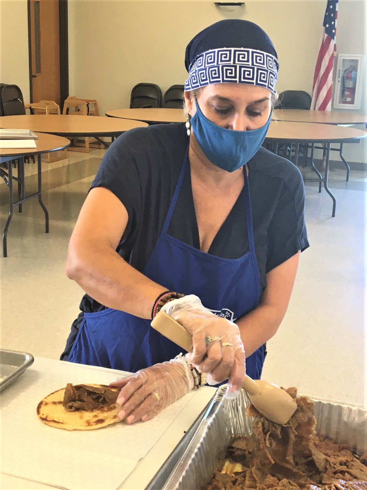 Greek Food Fest - Making Gyros
